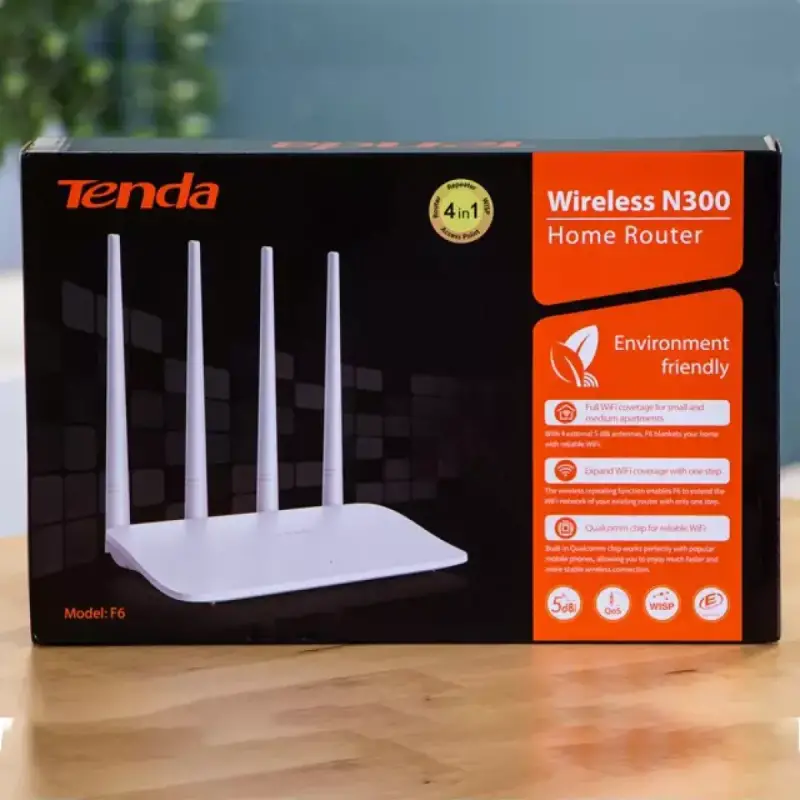 Tenda F6 300Mbps WiFi Router